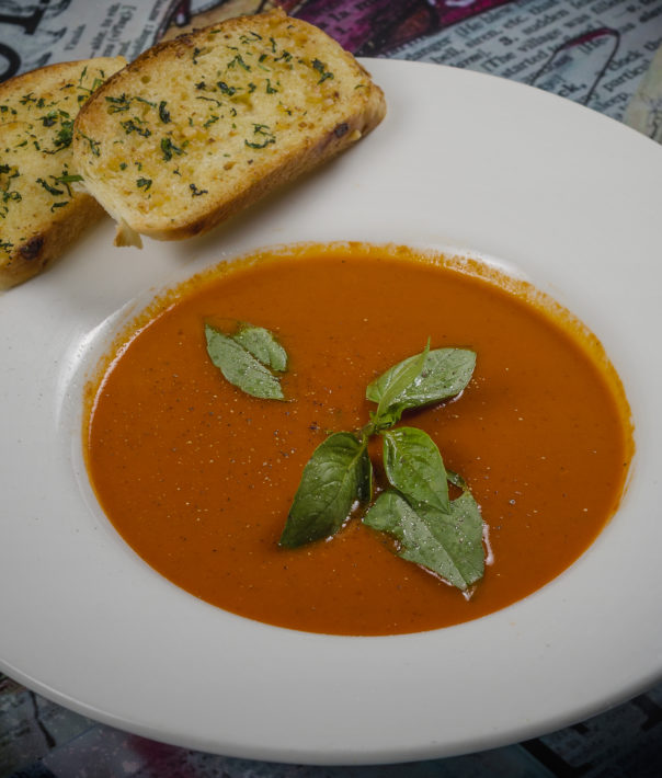 Traditional Tomato Basil Soup
