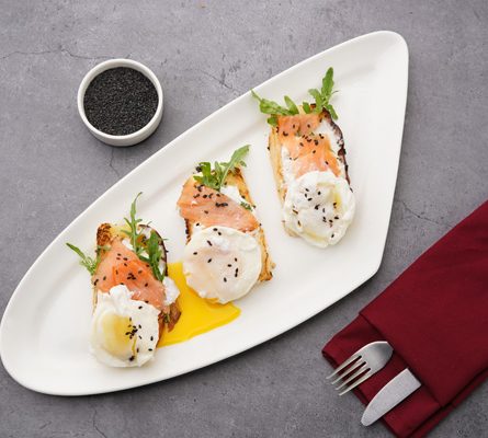 Smoked Salmon On Toast