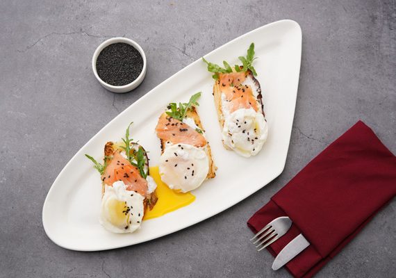 Smoked Salmon On Toast