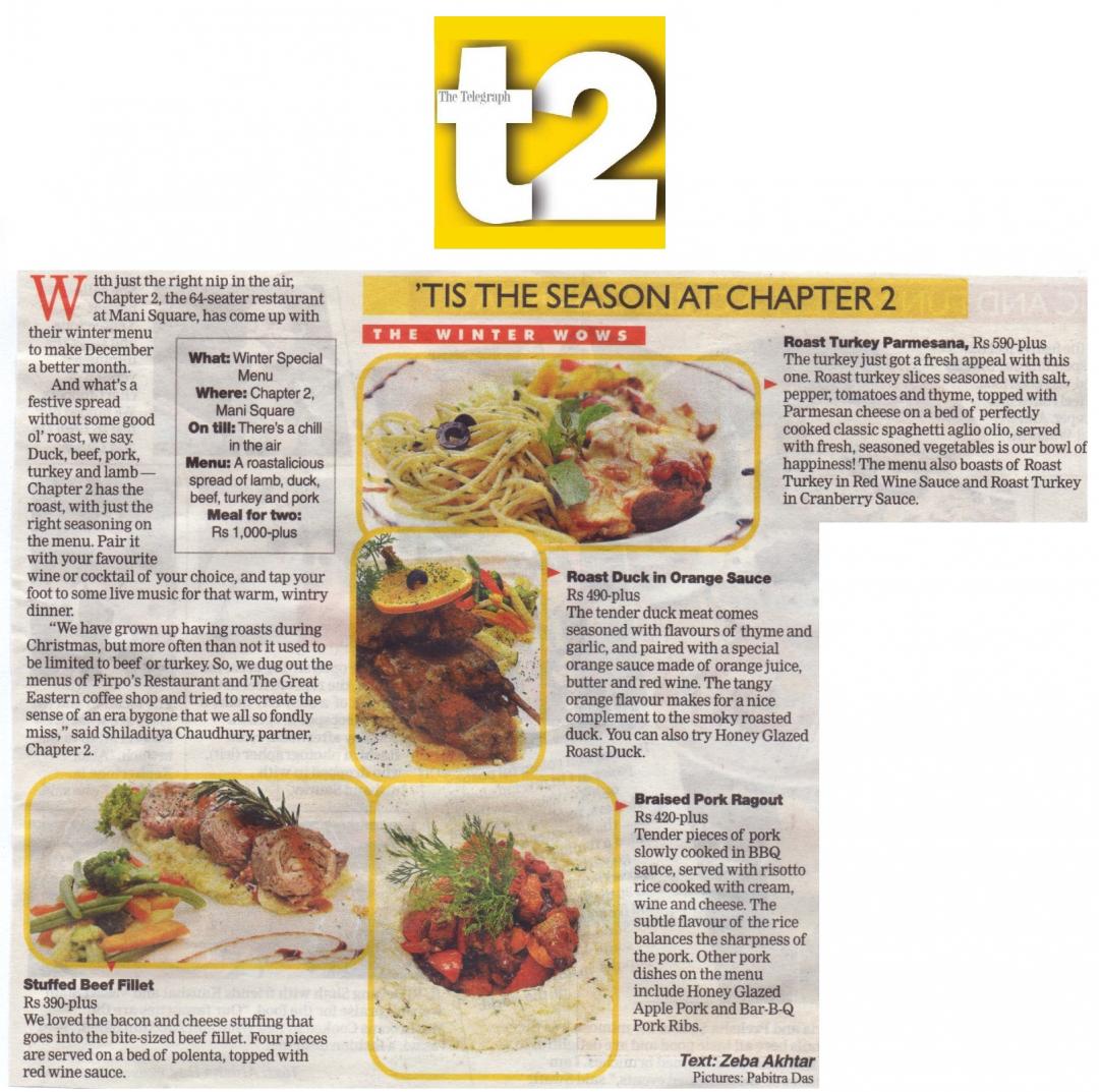 Chapter 2 The Telegraph (t2) 10.12.2016.