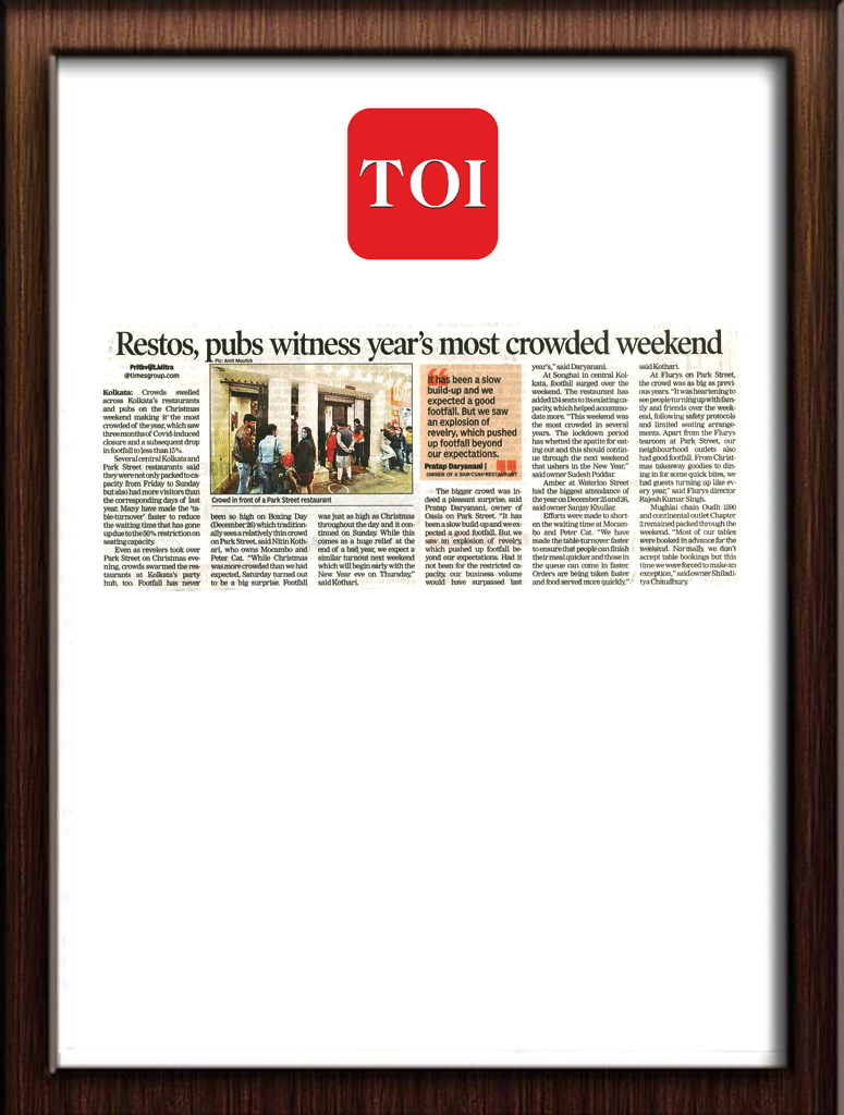 The Times Of India | 28.12.2020